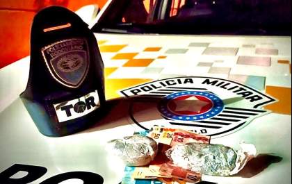 Homem é preso com haxixe em Birigui após fugir de abordagem