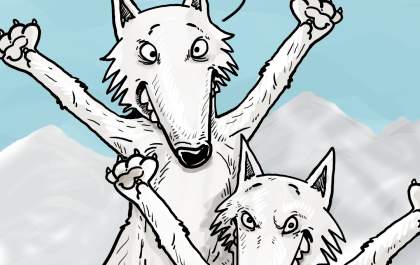 A volta do lobo-terrível