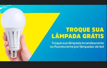 População de Birigui pode retirar lâmpadas de graça na praça Dr. Gama