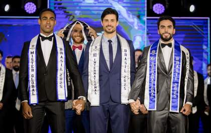 Lutador de Jiu-Jitsu Lucas Laet conquista título de Mister Brasil 2025 em Balneário Camboriú