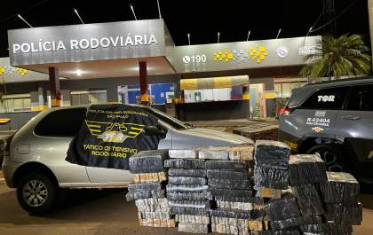 Homem é preso com 516 quilos de maconha na Rondon