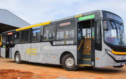 Três Lagoas será a 1ª cidade de MS com ônibus climatizados no transporte público