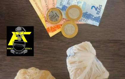 Força Tática prende homem por tráfico de drogas em Andradina