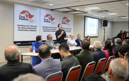 Casa Paulista regulariza 929 imóveis na região