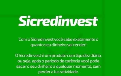 Sicredi tem investimento em renda fixa com até 105% do CDI