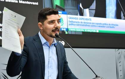Câmara rejeita pedido de abertura de CP contra o vereador Luís Boatto