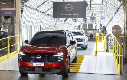 Nissan inicia produção da nova geração do Kicks com robôs, bilhões e contratações