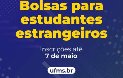 Governo Federal oferece bolsas para estudantes estrangeiros dos cursos de graduação