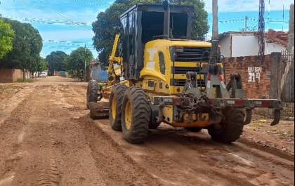 Prefeitura faz nova manutenção emergencial em ruas do bairro Engenheiro Taveira