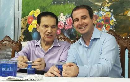 Três Lagoas se despede de Divaldo Franco através do coração de um filho adotivo