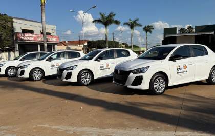 Saúde de Aracanguá ganha 4 veículos para transporte de pacientes