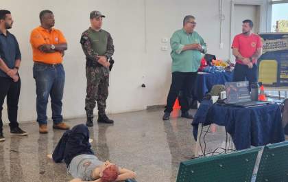 PMA participa da abertura do curso de brigada de incêndio e emergência