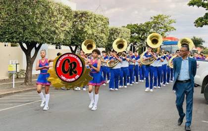 Banda Musical Cristo Redentor se apresenta na alvorada festiva do Hospital Auxiliadora em comemoração aos 106 anos da instituição