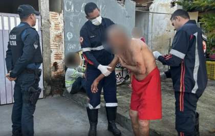 Conflito entre pai e filho termina com idoso ferido e jovem detido em Três Lagoas