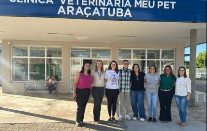 Ministério da Saúde elogia Clínica Meu Pet de Araçatuba durante visita