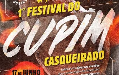 Inscrições para 1º Festival Gastronômico do Cupim Casqueirado são prorrogadas