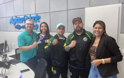 Recepção calorosa marca retorno de atletas de Três Lagoas após sucesso na Tailândia