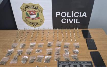 GOE/Deic apreende adolescentes com drogas no Águas Claras