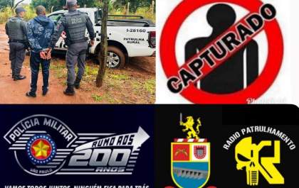 Procurado por Estupro de Vulnerável é Capturado na Zona Rural de Castilho