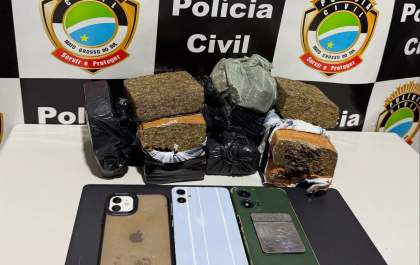 Casal é preso em hotel por tráfico de drogas em Inocência