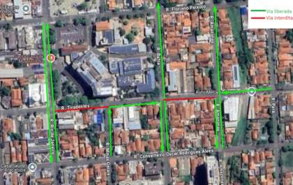 Rua lateral da Santa Casa será interditada para obras na rede de água