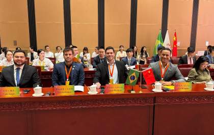 Otávio Gomes participa de Encontro de Jovens Líderes China-Brasil e destaca oportunidades para o desenvolvimento da região