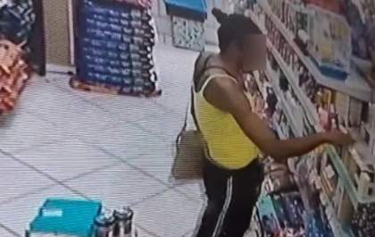 Dupla é flagrada furtando pet shop em Três Lagoas