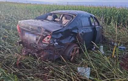 Mulher morre após carro capotar na BR-376 em MS