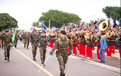 Prefeitura abre inscrições para Instituições Militares participarem do desfile de 7 de Setembro