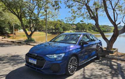 Todo desempenho e sofisticação do Audi A3 Sedan 2025