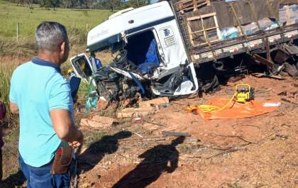 Rafael Giacomini morre em colisão entre caminhonete e caminhão na MS-112, em Inocência