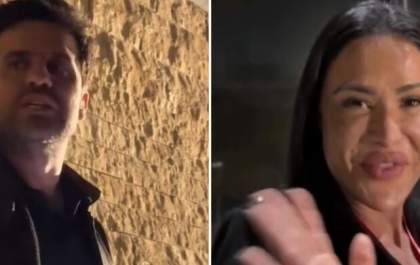 Gracyanne Barbosa abraça a fé em batismo evangélico comandado por Pablo Marçal
