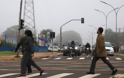 Nova frente fria trará queda de temperatura e chance de geada em MS