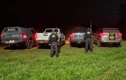 DOF recupera 3 caminhonetes furtadas que seguiam pelo interior do estado