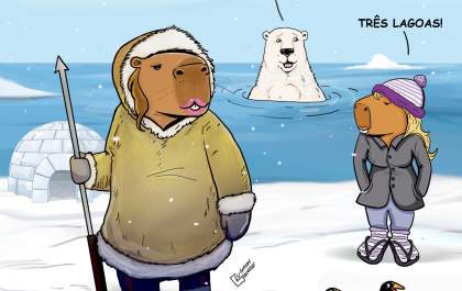 O inverno chegou em Três Lagoas