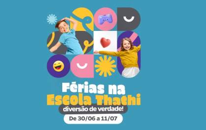 Colônia de Férias da Escola Thathi promove diversão, esporte e aprendizado&nbsp;