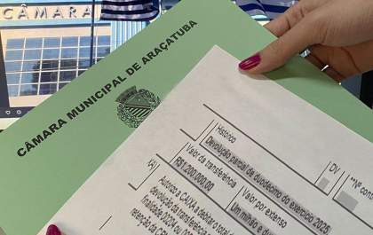 Câmara devolve R$ 1,2 milhão do duodécimo para a Prefeitura