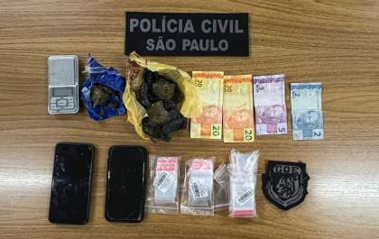 Polícia Civil prende 2 acusados de tráfico no Alvorada