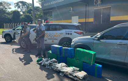 Homem é preso com mais de 210 quilos de drogas