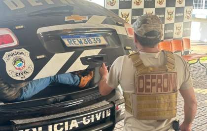 Polícia civil prende foragido da justiça, em Dourados/MS