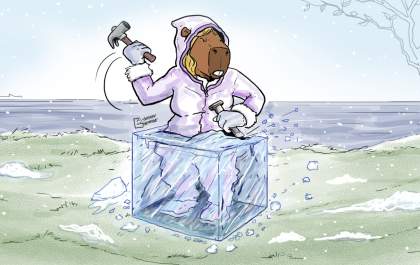 Charge: Frio de congelar