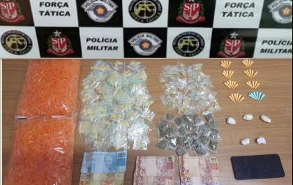 Mulher é presa por tráfico de drogas no Mão Divina