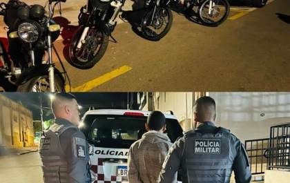 Adolescente é apreendido por receptação de motocicleta furtada