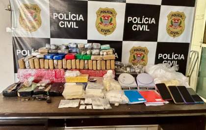 Polícia Civil apreende mais de 80 quilos de drogas e prende homem em flagrante em Birigui durante operação
