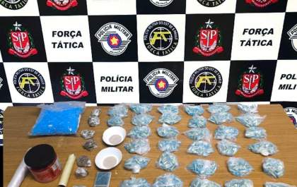 PM prende homem com mais de 1 mil porções de cocaína no Águas Claras