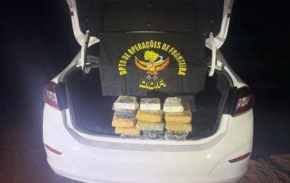 DOF apreende veículo com drogas em MS