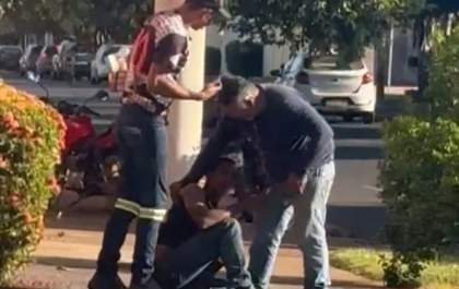 Ladrão é flagrado furtando farmácia e acaba detido por populares em Três Lagoas