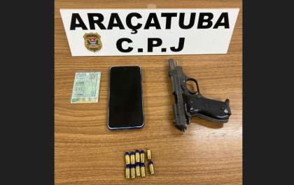 Investigado por ameaça é preso com pistola pela Polícia Civil
