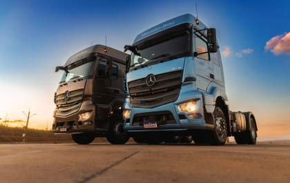 Mercedes-Benz relança Axor com nova motorização, tecnologias e foco no cliente