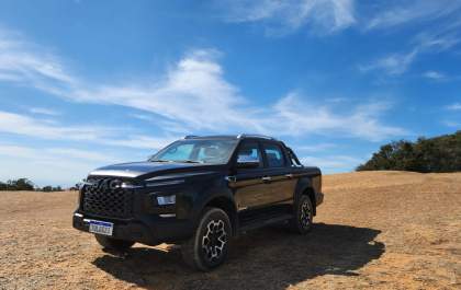 JAC Hunter 2026 tem desempenho equilibrado na cidade, estrada e off road